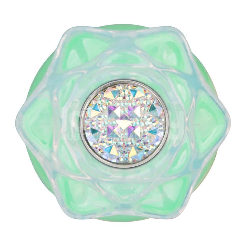 LOVETOY - GEMORIA PLUG ANAL SILICONA BOLA INTERNA ACERO BRILLA EN LA OSCURIDAD