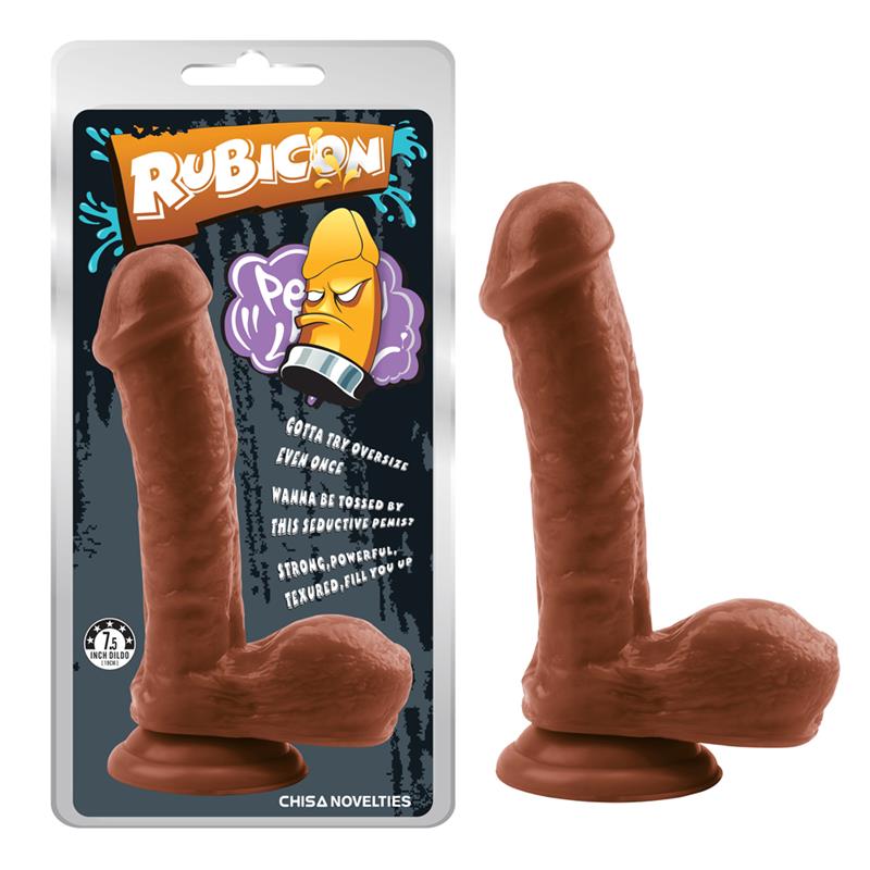 CHISA - GENTLE DILDO 7.5 - 19CM MARRÓN