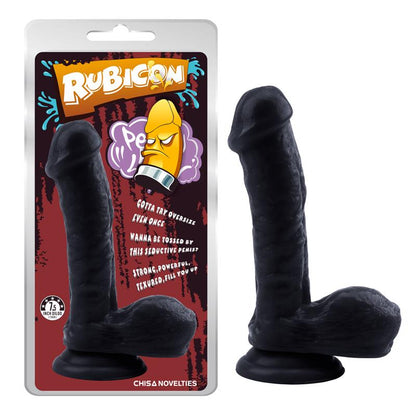 CHISA - GENTLE DILDO 7.5 - 19CM NEGRO