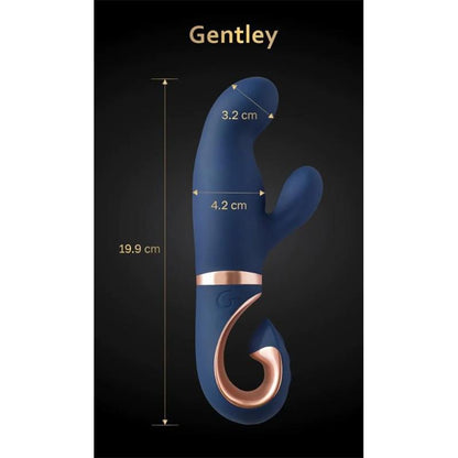 GVIBE - GENTLEY VIBRADOR PUNTO G CARIBBEAN BLUE