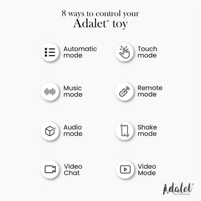 ADALET - GENTLY ESTIMULADOR PUNTO G CON APP LAVANDA