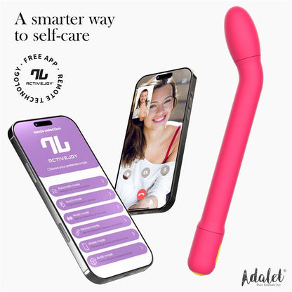 ADALET - GENTLY ESTIMULADOR PUNTO G CON APP ROSA