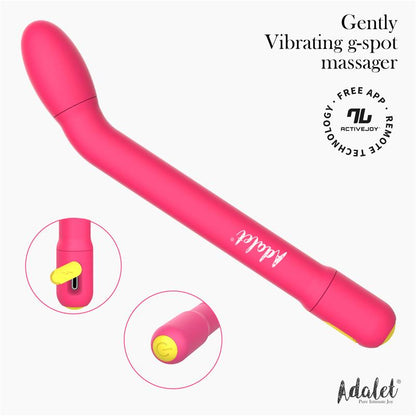 ADALET - GENTLY ESTIMULADOR PUNTO G CON APP ROSA