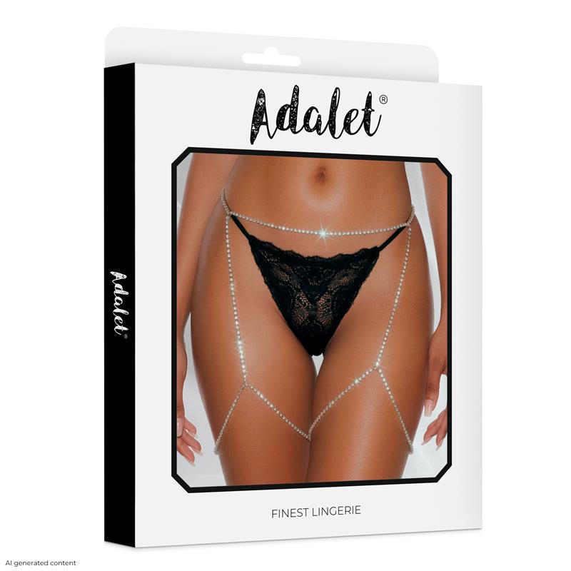 ADALET LINGERIE - GEORGINA LIGUERO DE CRISTALES TALLA ÚNICA