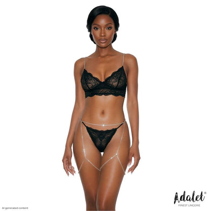 ADALET LINGERIE - GEORGINA LIGUERO DE CRISTALES TALLA ÚNICA