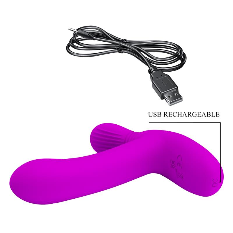 PRETTYLOVE - GERI ESTIMULADOR CON VIBRACIÓN Y LICKING CON CONTROL REMOTO