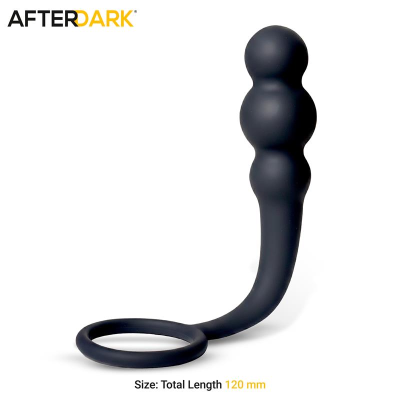 AFTERDARK - GERT PLUG ANAL CON ANILLO DE SILICONA