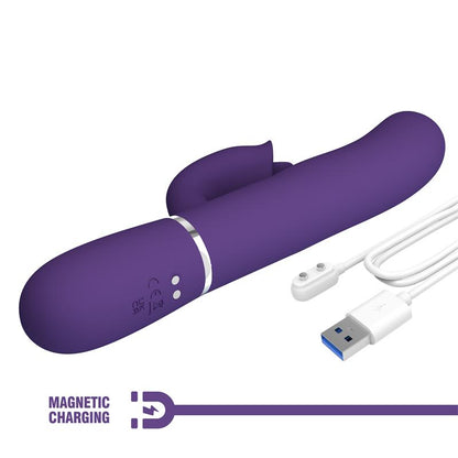 PRETTYLOVE - GIGI VIBRADOR CON LICKING Y THUMPING