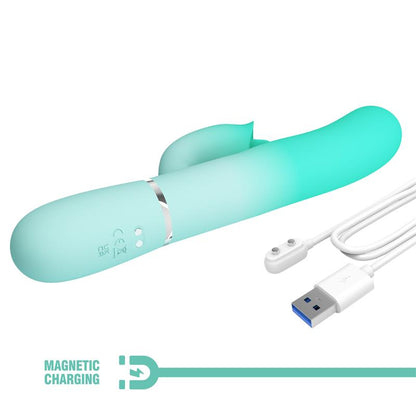 PRETTYLOVE - GIGI VIBRADOR CON THUMPING Y LICKING