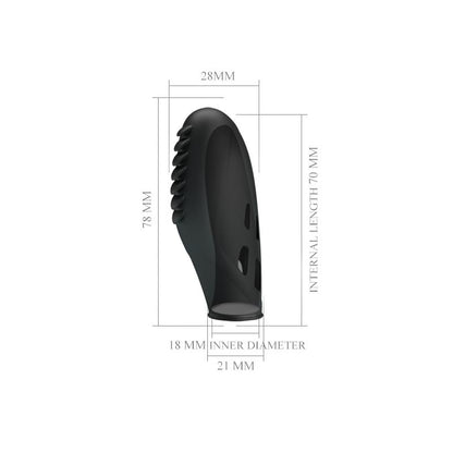 PRETTYLOVE - GILO VIBRADOR PARA EL DEDO