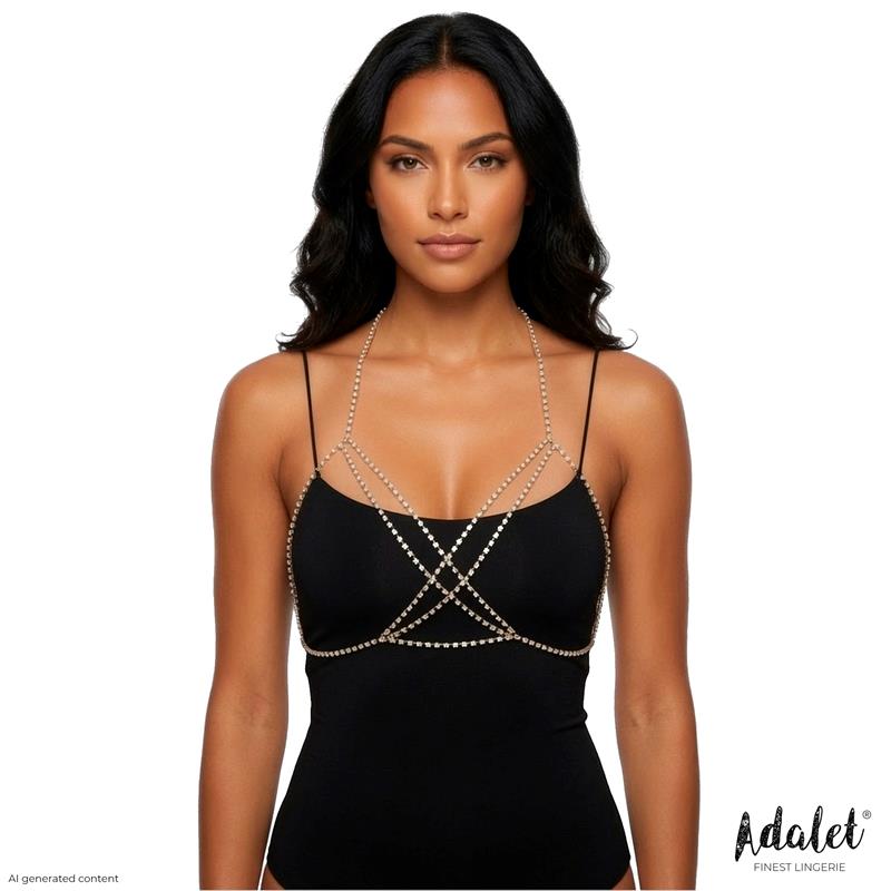 ADALET LINGERIE - GINEVRA SUJETADOR DORADOR TALLA ÚNICA
