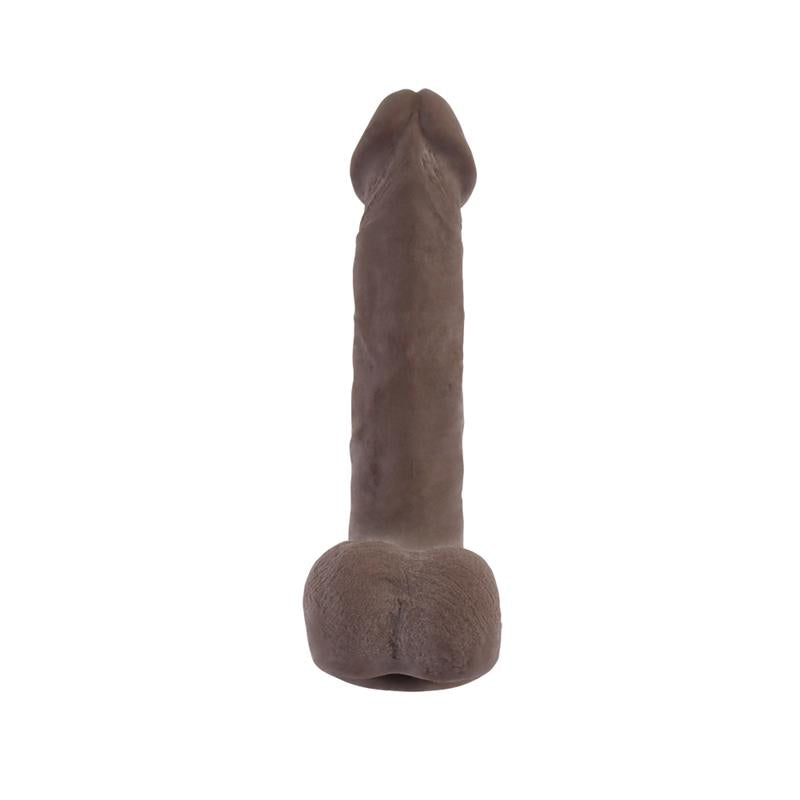 CHISA - GLAM GLADIATOR DILDO DUAL DENSITY MARRÓN 21.5CM
