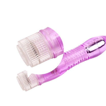 CHISA - GLITTERS DUAL PROBE VIBRADOR PURPURA