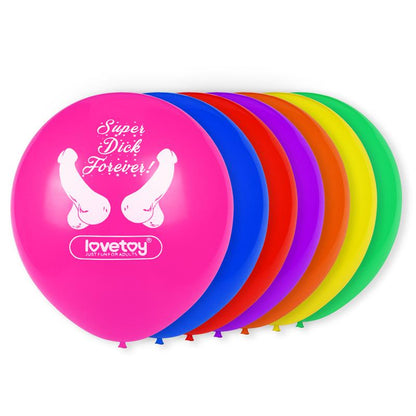 LOVETOY - GLOBOS DE FIESTA PACK DE 7