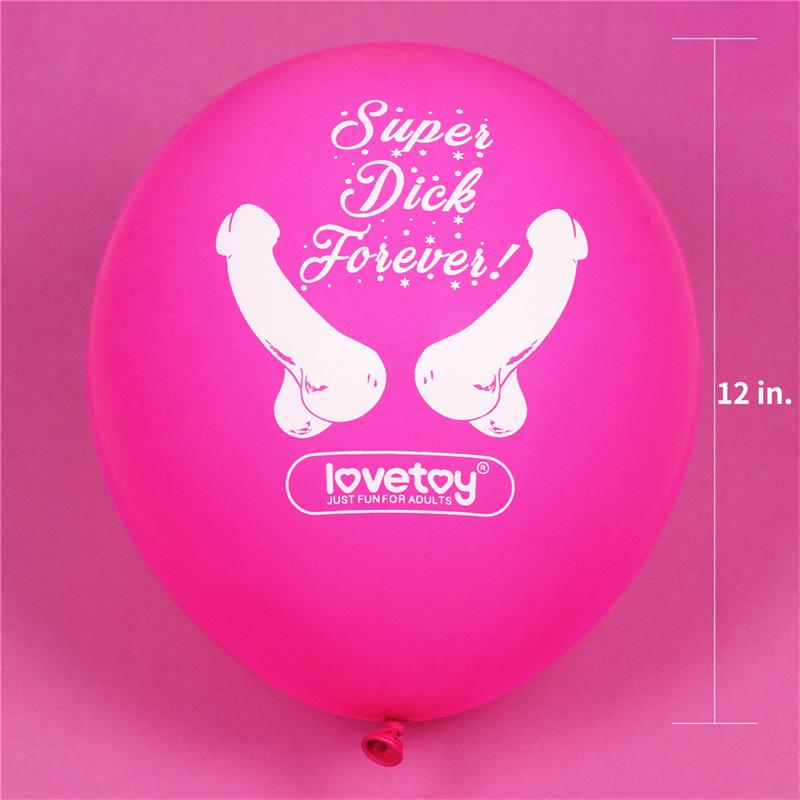 LOVETOY - GLOBOS DE FIESTA PACK DE 7