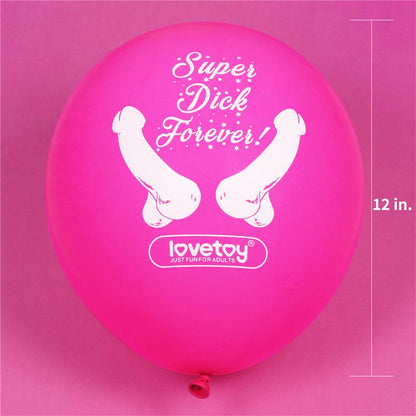 LOVETOY - GLOBOS DE FIESTA PACK DE 7