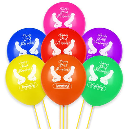 LOVETOY - GLOBOS DE FIESTA PACK DE 7