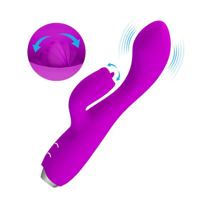PRETTYLOVE - GLORIA VIBRADOR CON LENGUA USB