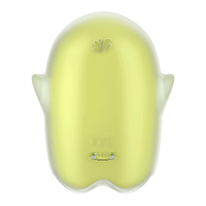 SATISFYER - GLOWING GHOST SUCCIONADOR BRILLA EN LA OSCURIDAD AMARILLO