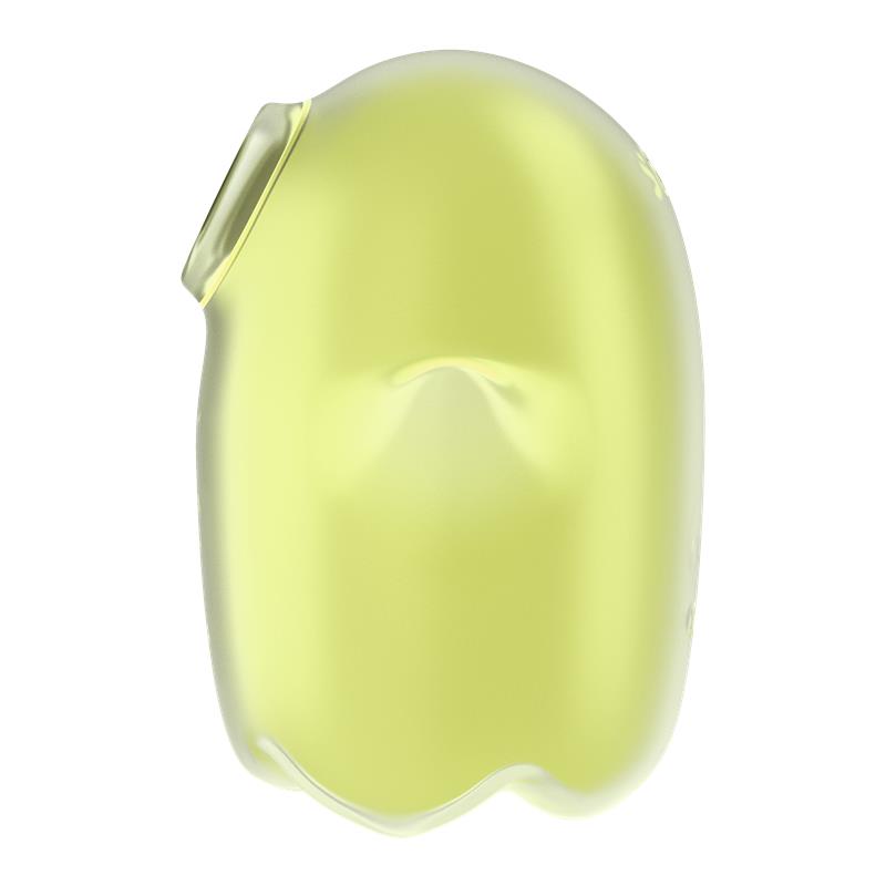 SATISFYER - GLOWING GHOST SUCCIONADOR BRILLA EN LA OSCURIDAD AMARILLO