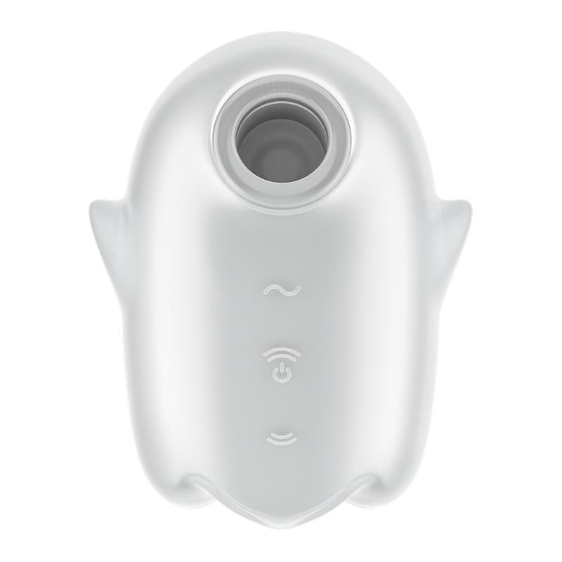 SATISFYER - GLOWING GHOST SUCCIONADOR BRILLA EN LA OSCURIDAD
