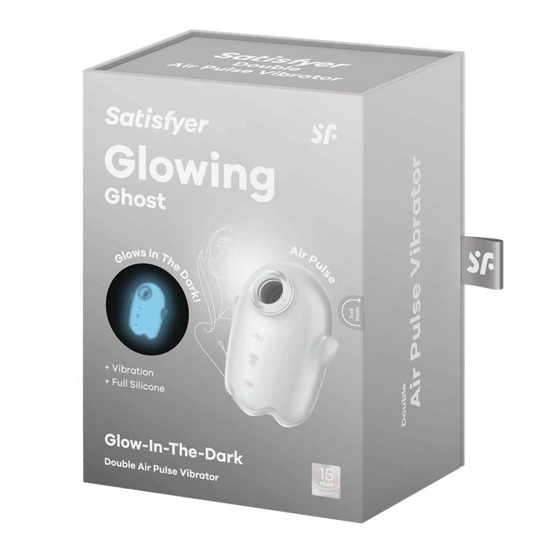 SATISFYER - GLOWING GHOST SUCCIONADOR BRILLA EN LA OSCURIDAD