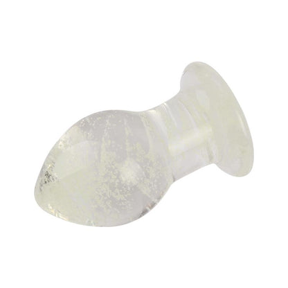 CHISA - GLOWS KINKY PLUG ANAL DE CRISTAL BRILLA EN LA OSCURIDAD 2.5