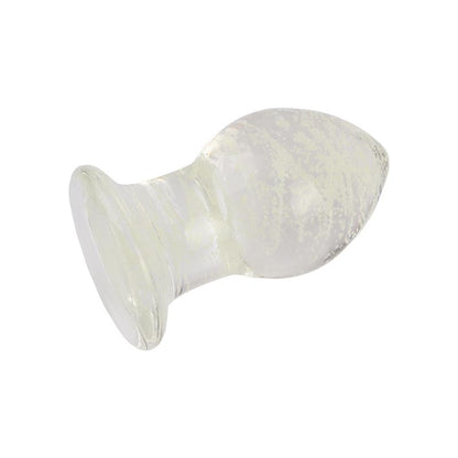 CHISA - GLOWS KINKY PLUG ANAL DE CRISTAL BRILLA EN LA OSCURIDAD 2.5
