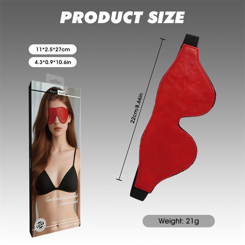 CHISA - GO BLACK ANTIFAZ SCARLET RED ROJO