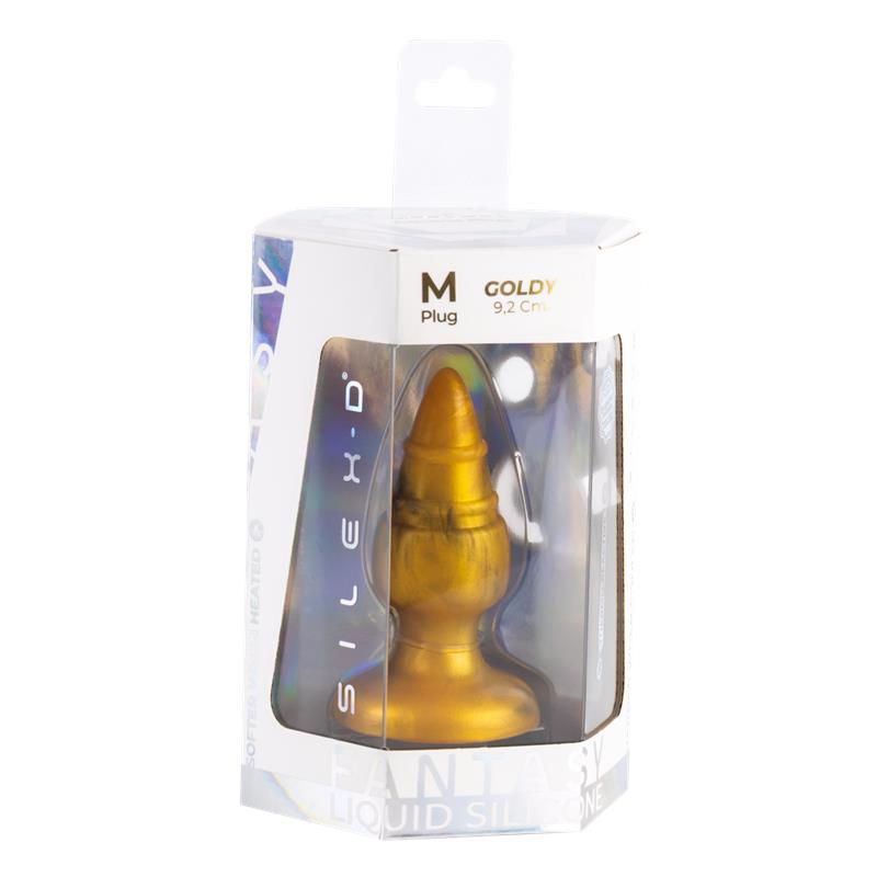 SILEXD - GOLDY PLUG ANAL FANTASY SILICONA LIQUIDA