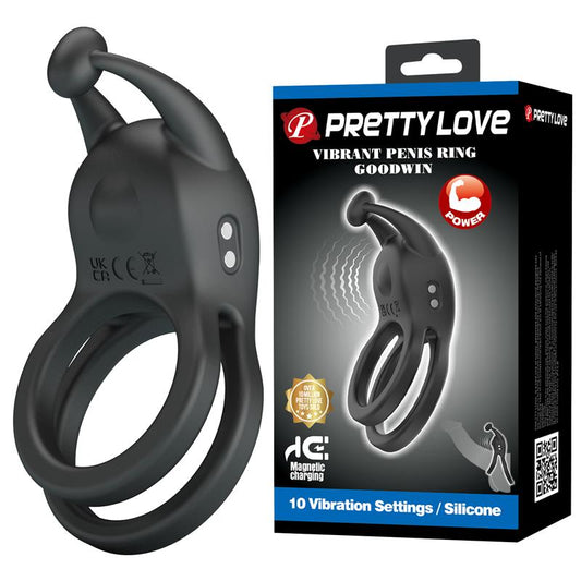 PRETTYLOVE - GOODWIN ANILLO DOBLE CON VIBRACIÓN