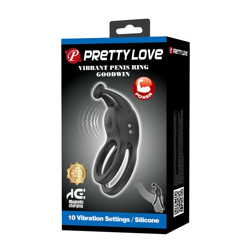 PRETTYLOVE - GOODWIN ANILLO DOBLE CON VIBRACIÓN