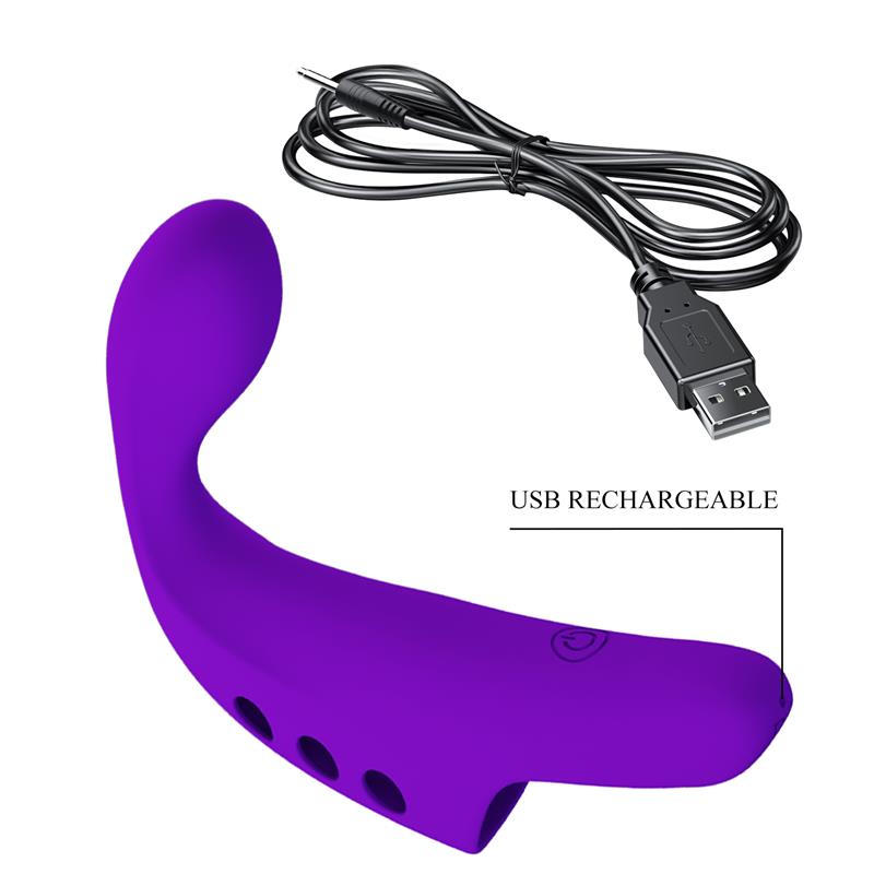 PRETTYLOVE - GORGON VIBRADOR PARA EL DEDO