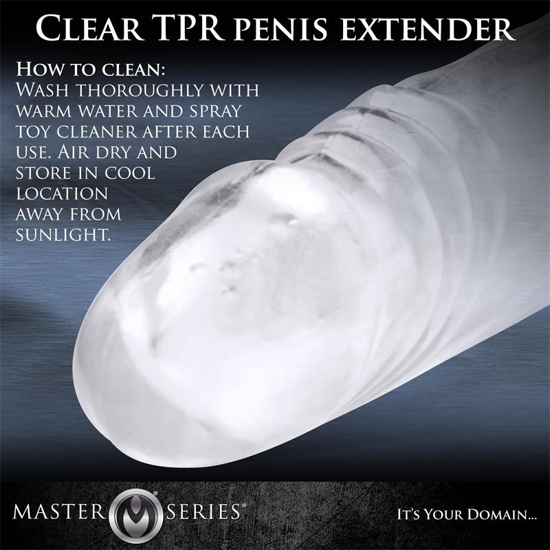 CREATURE COCKS - GRAND MAMBA XL SUSPENSORIO CON DILDO HUECO TRANSPARENTE