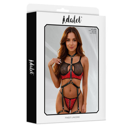 ADALET LINGERIE - GRETA ARNÉS DE CUERPO CUERO VEGANO TALLA ÚNICA