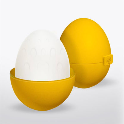 UP&GO - GROVY HUEVO MASTURBADOR ELÁSTICO AMARILLO
