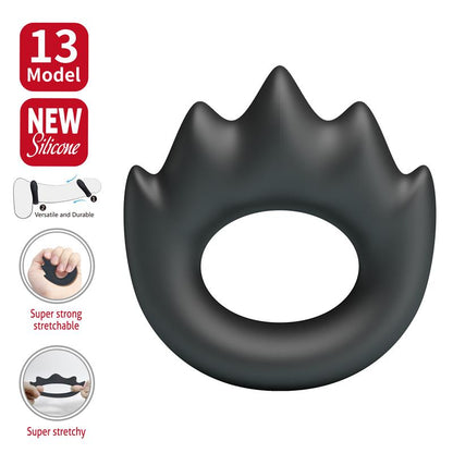 CRAZY BULL - HABERT ANILLO PARA EL PENE SILICONA MOD 13