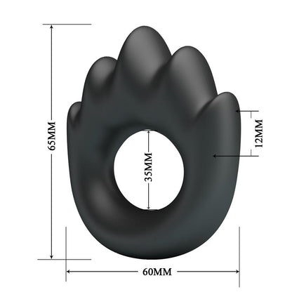 CRAZY BULL - HABERT ANILLO PARA EL PENE SILICONA MOD 13