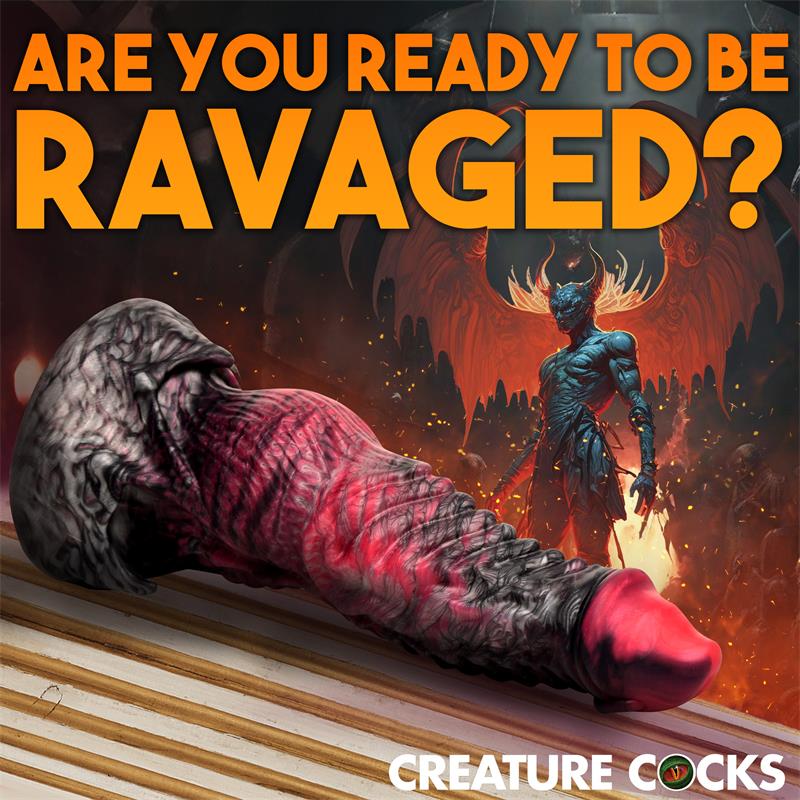 CREATURE COCKS - HADES DILDO SILICONA TALLA M
