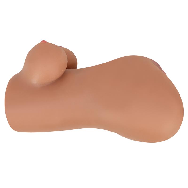 CRAZY BULL - HANNAH MASTURBADOR DOBLE VAGINA & ANO REALÍSTICO MULATO