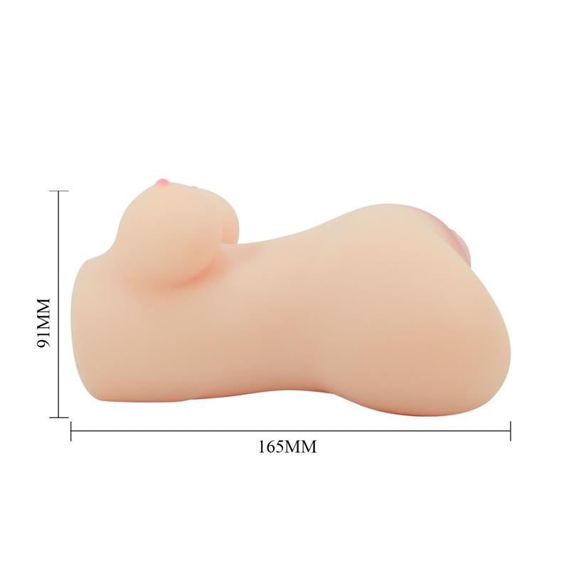 CRAZY BULL - HANNAH MASTURBADOR REALISTA VAGINA Y ANO