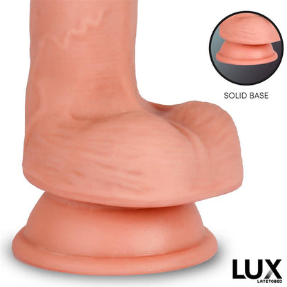 LUX - HANS DILDO TRIPLE DENSIDAD CON TESTÍCULOS 7.2