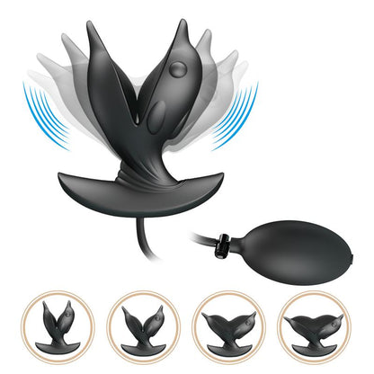 PRETTYLOVE - HANSON PLUG ANAL INFLABLE CON VIBRACIÓN