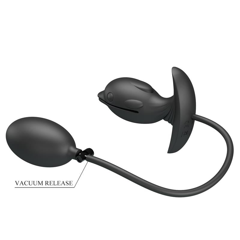 PRETTYLOVE - HANSON PLUG ANAL INFLABLE CON VIBRACIÓN
