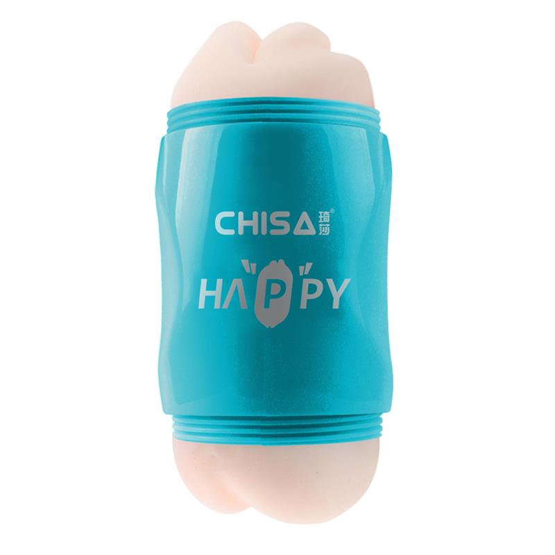 CHISA - HAPPY CUP MASTURBADOR ANO Y BOCA CON VIBRACION