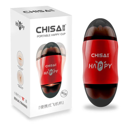 CHISA - HAPPY CUP MASTURBADOR VAGINA Y BOCA CON VIBRACION