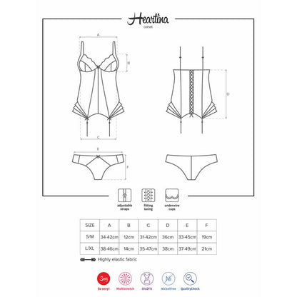 OBSESSIVE - HEARTINE CORSET
