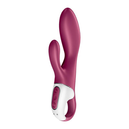 SATISFYER - HEATED AFFAIR VIBRADOR CON FUNCIÓN DE CALOR PUNTO G USB SILICONA
