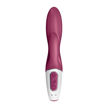 SATISFYER - HEATED AFFAIR VIBRADOR CON FUNCIÓN DE CALOR PUNTO G USB SILICONA
