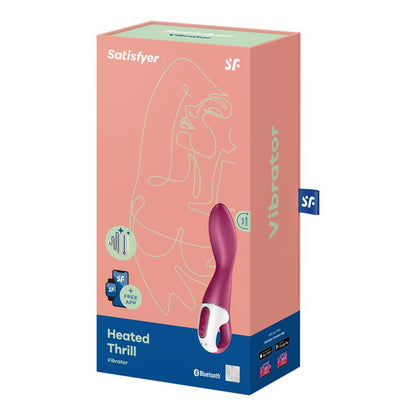 SATISFYER - HEATED THRILL VIBRADOR EFECTO CALOR APP SATISFYER CONNECT